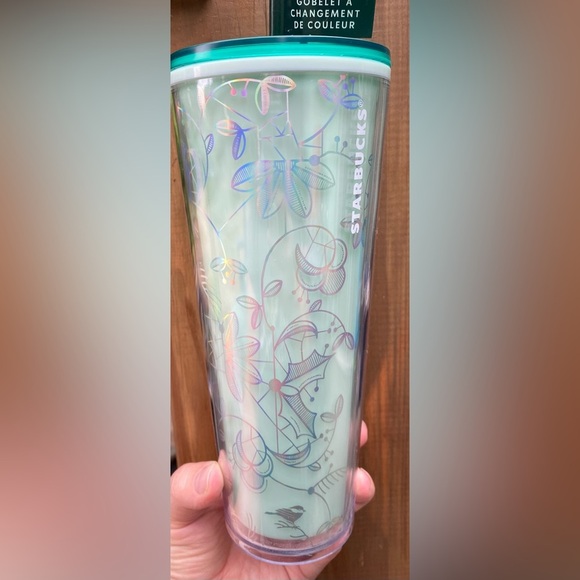 NWT Starbucks 2022 Holiday Winter Woodland Color Changing Venti Tumbler 24oz - Picture 4 of 6